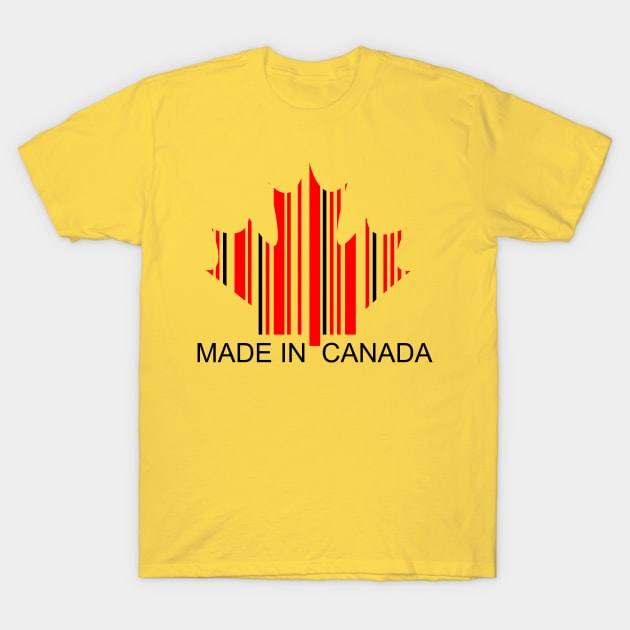 Made in Canada T-Shirt by The Lucid Frog